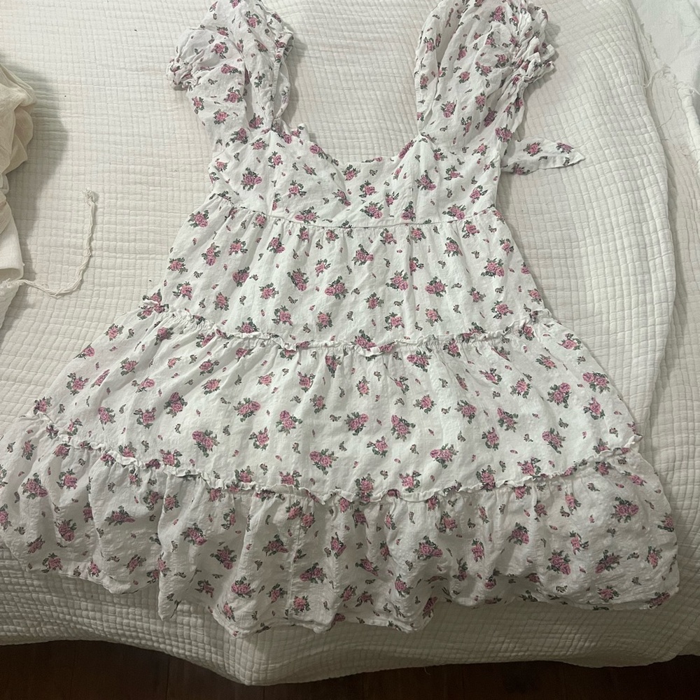 Floral Ruffle Dress